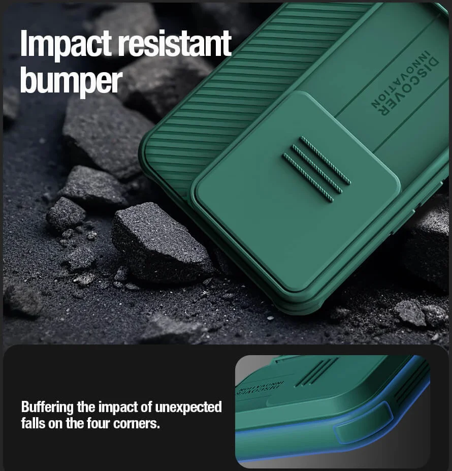 Nillkin Frosted Xiaomi Redmi Note 13 Pro 5G / Poco X6 Hoesje Groen afbeelding 5