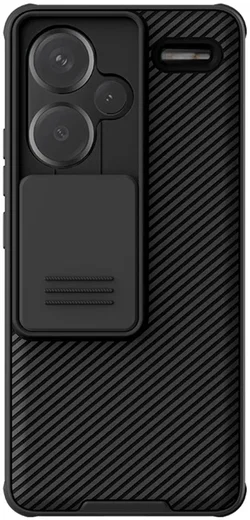 Nillkin CamShield Xiaomi Redmi Note 13 Pro Plus Hoesje Slider Zwart afbeelding 1