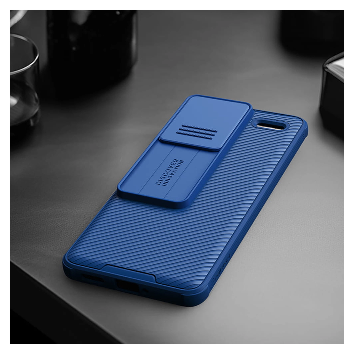 Nillkin CamShield Xiaomi Redmi Note 13 Pro Plus Hoesje Slider Blauw afbeelding 7