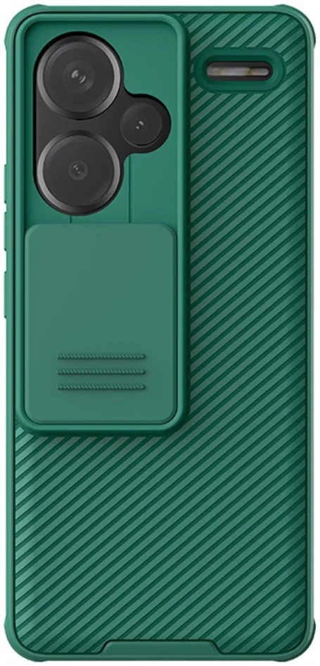 Nillkin CamShield Xiaomi Redmi Note 13 Pro Plus Hoesje Slider Groen afbeelding 1