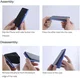 Nillkin Super Frosted Shield Samsung Galaxy A15 Hoesje Zwart afbeelding 5