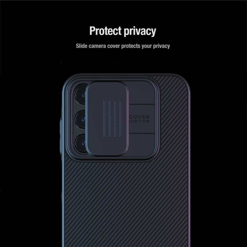 Nillkin CamShield Samsung Galaxy A15 Hoesje met Camera Slider Zwart afbeelding 13