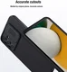 Nillkin CamShield Samsung Galaxy A15 Hoesje met Camera Slider Zwart afbeelding 15