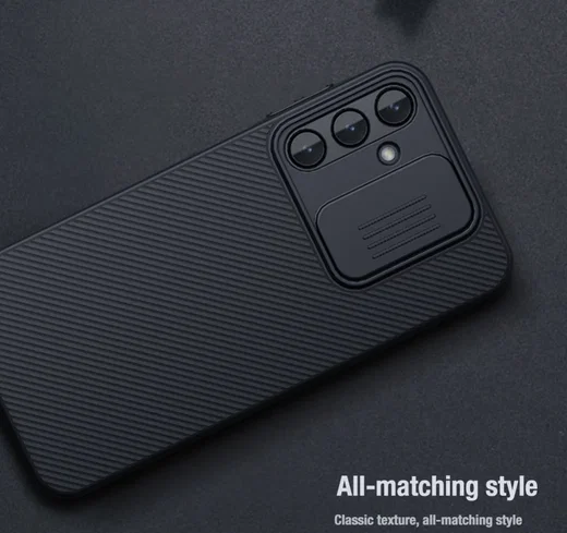 Nillkin CamShield Samsung Galaxy A15 Hoesje met Camera Slider Zwart afbeelding 6