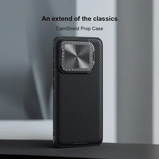 Nillkin CamShield Xiaomi 14 Hoesje met Camera Slider Back Cover Groen afbeelding 4