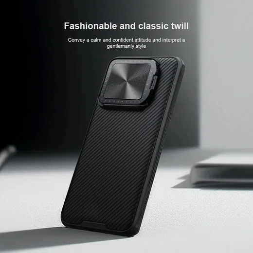 Nillkin CamShield Xiaomi 14 Hoesje met Camera Slider Back Cover Groen afbeelding 7