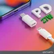 4smarts Apple USB-C naar Apple Lightning Adapter 27W PD Wit (2-Pack) afbeelding 2