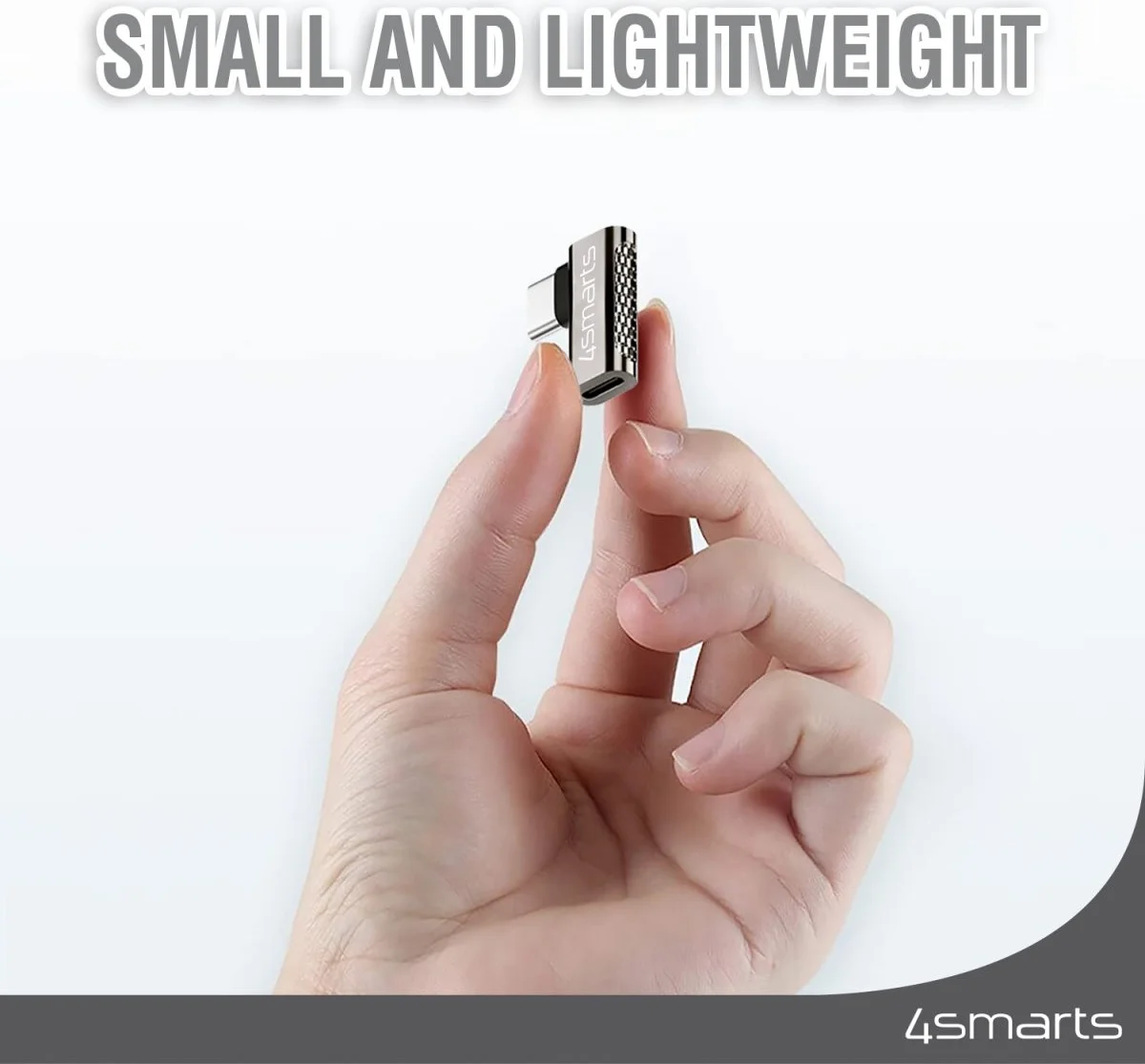 4smarts 100W USB-C naar USB-C Adapter 5A met Haakse Hoek (4-Pack) afbeelding 4