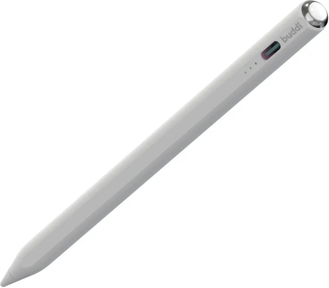 Buddi Wave Actieve Stylus Pen met Handpalmrejectie (voor iPad) Wit afbeelding 7