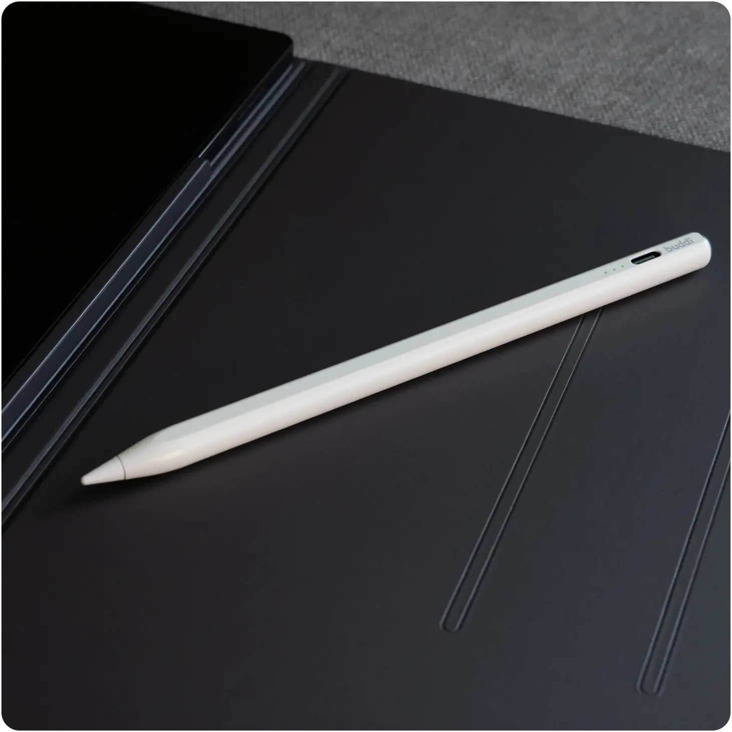 Buddi Wave Actieve Stylus Pen met Handpalmrejectie (voor iPad) Wit afbeelding 9