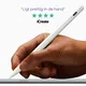 Buddi Flow Universele Actieve Stylus Pen met USB-C Poort Wit afbeelding 5