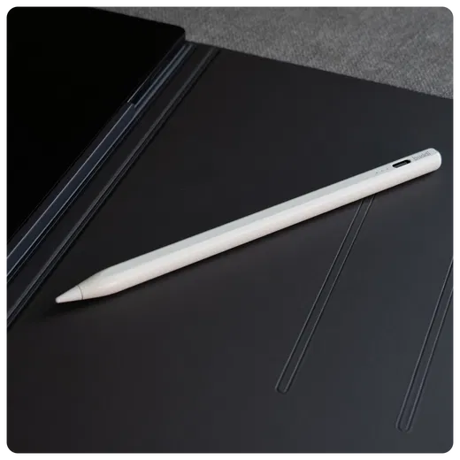 Buddi Flow Universele Actieve Stylus Pen met USB-C Poort Wit afbeelding 7