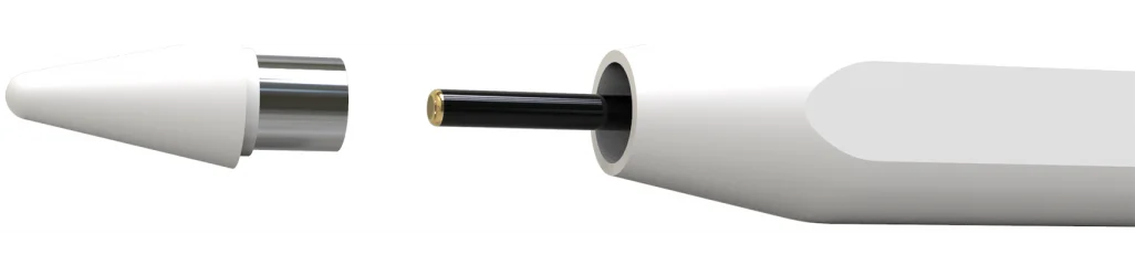 Buddi Flow Universele Actieve Stylus Pen met USB-C Poort Wit afbeelding 9