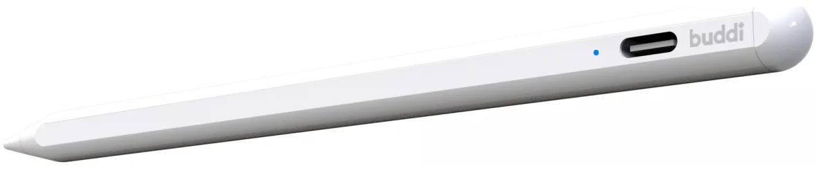 Buddi Flow Universele Actieve Stylus Pen met USB-C Poort Wit afbeelding 14