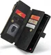 CaseMe C30 Samsung Galaxy S24 Hoesje Pasjeshouder Book Case Zwart afbeelding 13