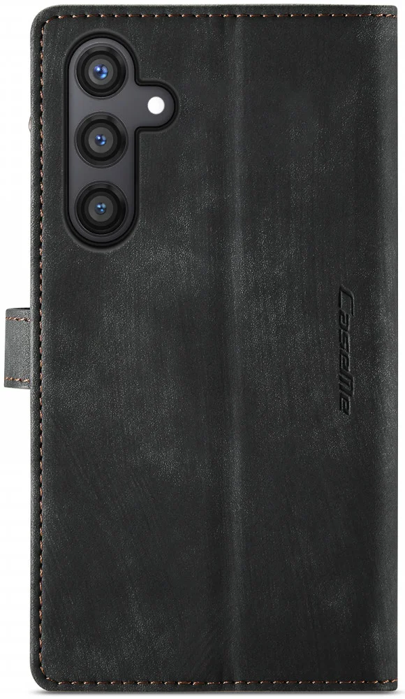CaseMe C30 Samsung Galaxy S24 Hoesje Pasjeshouder Book Case Zwart afbeelding 18