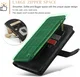 CaseMe C30 Samsung Galaxy S24 Hoesje Pasjeshouder Book Case Zwart afbeelding 5