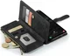 CaseMe C30 Samsung Galaxy S24 Hoesje Pasjeshouder Book Case Zwart afbeelding 9
