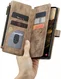 CaseMe C30 Samsung Galaxy S24 Hoesje Pasjeshouder Book Case Bruin afbeelding 11