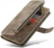 CaseMe C30 Samsung Galaxy S24 Hoesje Pasjeshouder Book Case Bruin afbeelding 12