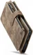 CaseMe C30 Samsung Galaxy S24 Hoesje Pasjeshouder Book Case Bruin afbeelding 22