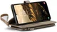 CaseMe C30 Samsung Galaxy S24 Hoesje Pasjeshouder Book Case Bruin afbeelding 21
