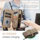 CaseMe C30 Samsung Galaxy S24 Hoesje Pasjeshouder Book Case Bruin afbeelding 4