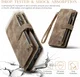 CaseMe C30 Samsung Galaxy S24 Hoesje Pasjeshouder Book Case Bruin afbeelding 6