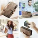 CaseMe C30 Samsung Galaxy S24 Hoesje Pasjeshouder Book Case Bruin afbeelding 8