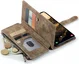 CaseMe C30 Samsung Galaxy S24 Hoesje Pasjeshouder Book Case Bruin afbeelding 9