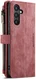 CaseMe C30 Samsung Galaxy S24 Hoesje Pasjeshouder Book Case Rood afbeelding 18