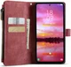 CaseMe C30 Samsung Galaxy S24 Hoesje Pasjeshouder Book Case Rood afbeelding 2