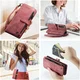 CaseMe C30 Samsung Galaxy S24 Hoesje Pasjeshouder Book Case Rood afbeelding 7