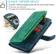 CaseMe C30 Samsung Galaxy S24 Hoesje Pasjeshouder Book Case Blauw afbeelding 5