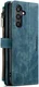 CaseMe C30 Samsung Galaxy S24 Hoesje Pasjeshouder Book Case Blauw afbeelding 17