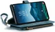 CaseMe C30 Samsung Galaxy S24 Hoesje Pasjeshouder Book Case Blauw afbeelding 22