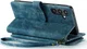 CaseMe C30 Samsung Galaxy S24 Hoesje Pasjeshouder Book Case Blauw afbeelding 23
