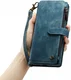 CaseMe C30 Samsung Galaxy S24 Hoesje Pasjeshouder Book Case Blauw afbeelding 24