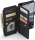 CaseMe C30 Samsung Galaxy S24 Plus Hoesje Pasjeshouder Book Case Zwart afbeelding 9