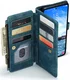 CaseMe C30 Samsung Galaxy S24 Plus Hoesje Pasjeshouder Book Case Blauw afbeelding 9