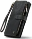 CaseMe C30 Samsung Galaxy S24 Ultra Hoesje Pasjeshouder Zwart afbeelding 13