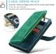 CaseMe C30 Samsung Galaxy S24 Ultra Hoesje Pasjeshouder Zwart afbeelding 6