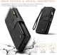 CaseMe C30 Samsung Galaxy S24 Ultra Hoesje Pasjeshouder Zwart afbeelding 7