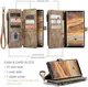 CaseMe C30 Samsung Galaxy S24 Ultra Hoesje Pasjeshouder Bruin afbeelding 5
