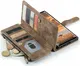 CaseMe C30 Samsung Galaxy S24 Ultra Hoesje Pasjeshouder Bruin afbeelding 8