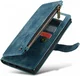 CaseMe C30 Samsung Galaxy S24 Ultra Hoesje Pasjeshouder Blauw afbeelding 11