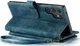 CaseMe C30 Samsung Galaxy S24 Ultra Hoesje Pasjeshouder Blauw afbeelding 18