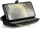 CaseMe C36 Samsung Galaxy S24 Hoesje Zipper Book Case Zwart afbeelding 15