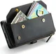 CaseMe C36 Samsung Galaxy S24 Hoesje Zipper Book Case Zwart afbeelding 17
