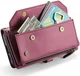 CaseMe C36 Samsung Galaxy S24 Hoesje Zipper Book Case Rood afbeelding 17